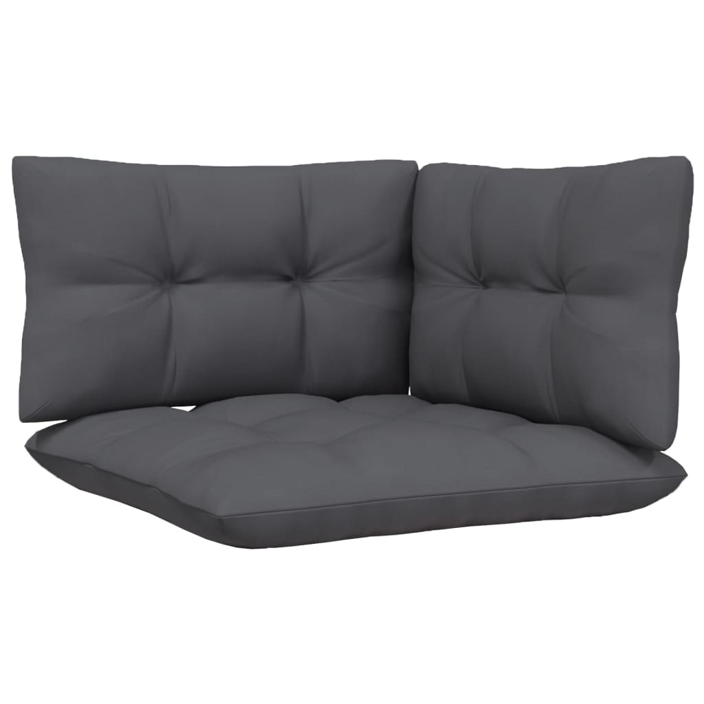 Set Divani da Giardino 8 pz con Cuscini Legno Massello di Pino | homemem39