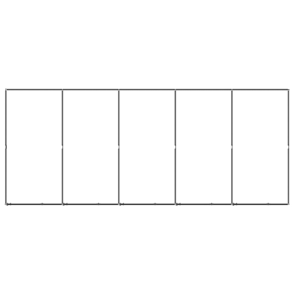 Gabbia per Cani da Esterno in Acciaio 9,22 m² - homemem39