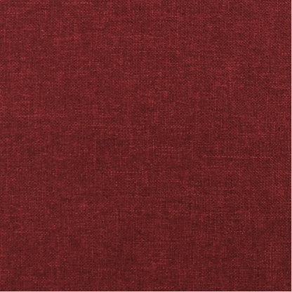 Poltrona Reclinabile in Tessuto Rosso Vino - homemem39
