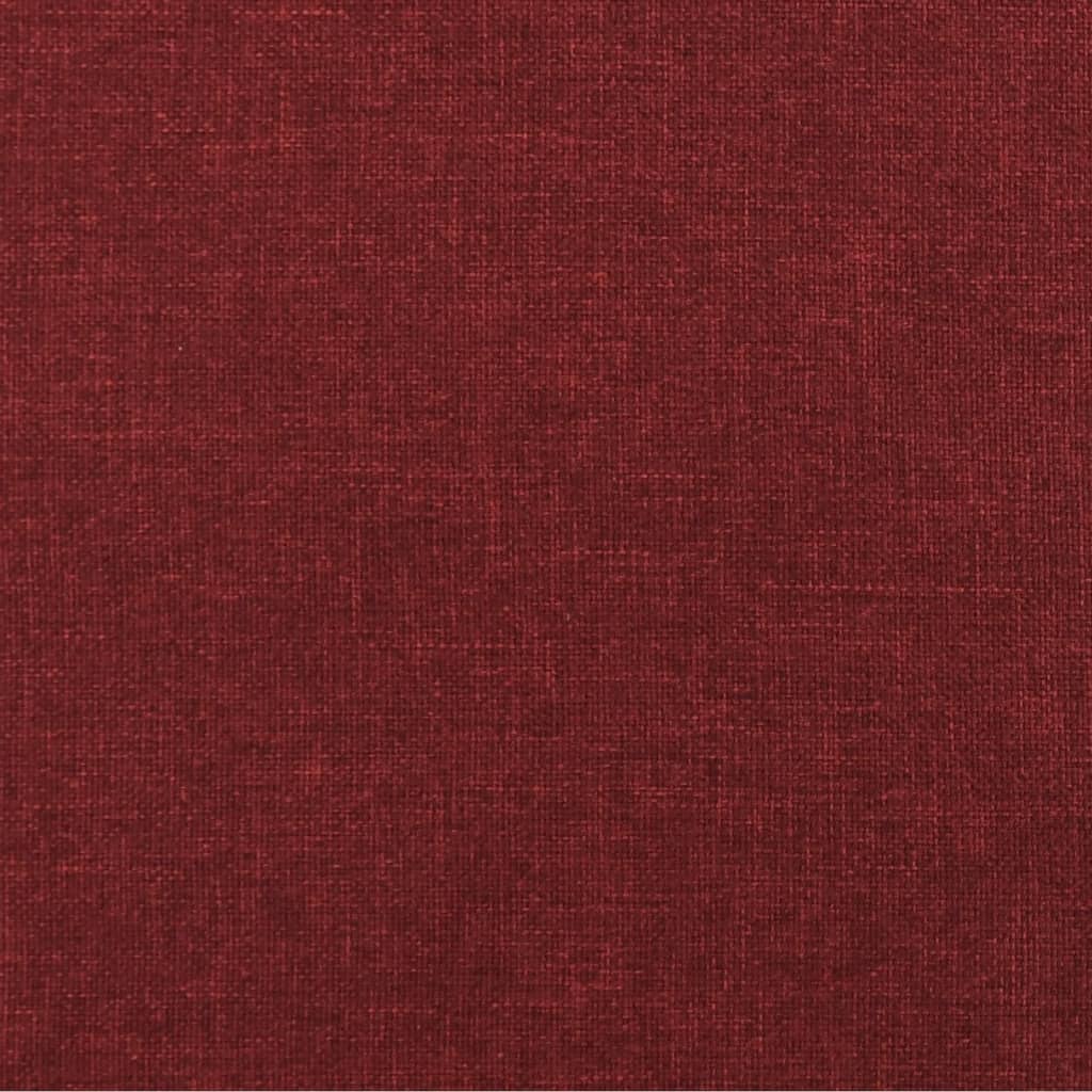 Poltrona Massaggiante Elettrica Rosso Vino in Tessuto | homemem39