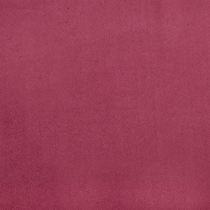 Poltrona Reclinabile Rosso Vino in Velluto