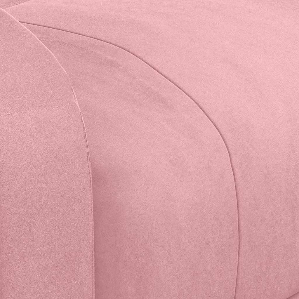 Poltrona Massaggiante Rosa in Velluto