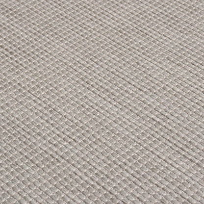 Tappeto da Esterni a Tessitura Piatta 200x280 cm Tortora - homemem39