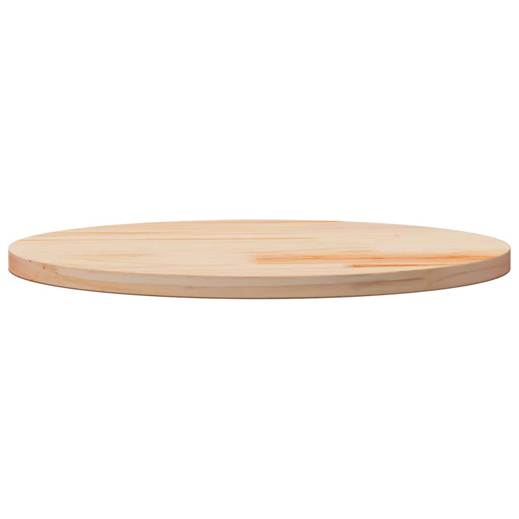 Piano Tavolo Ø in Legno Massello di Pino