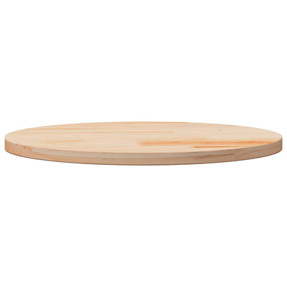 Piano Tavolo Ø60x2,5 cm in Legno Massello di Pino | homemem39