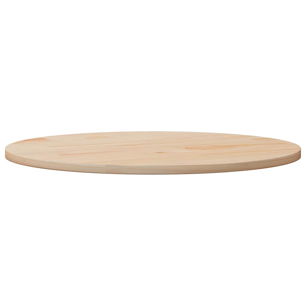 Piano Tavolo Ø in Legno Massello di Pino