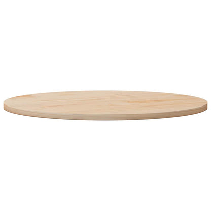 Piano Tavolo Ø in Legno Massello di Pino