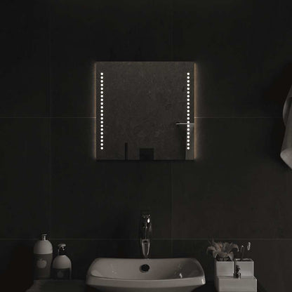 Specchio da Bagno con Luci LED 40x40 cm