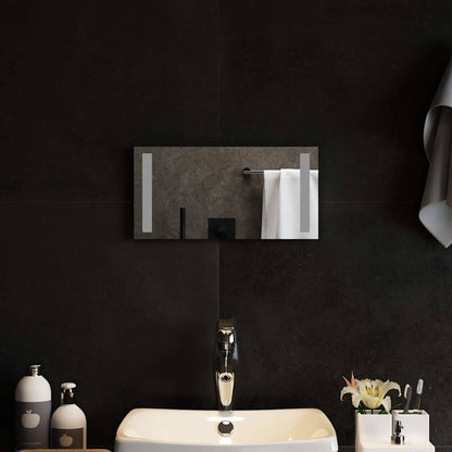Specchio da Bagno con Luci LED 40x20 cm