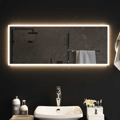 Specchio da Bagno con Luci LED 100x40 cm