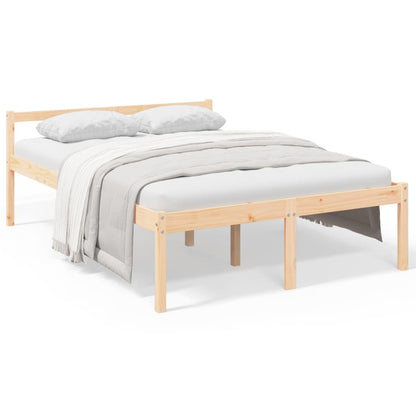 Letto per Anziani 120x190 cm Small Double in Legno di Pino | homemem39