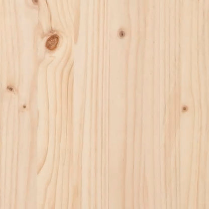 Letto per Anziani 120x200 cm in Legno Massello di Pino