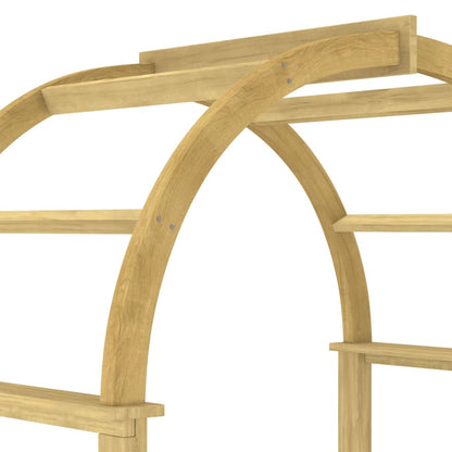 Arco da Giardino 141x97x243 cm in Legno di Pino Impregnato | homemem39