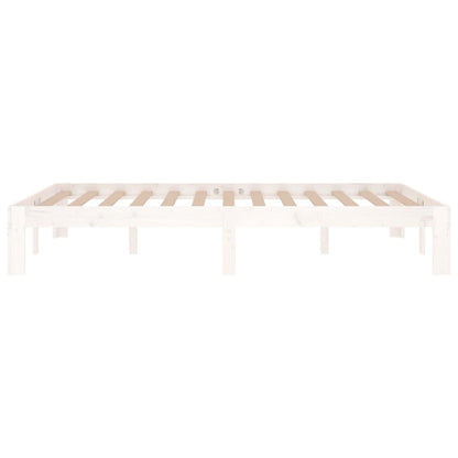 Giroletto Bianco in Legno Massello 120x190 cm Small Double