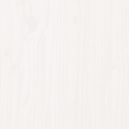 Giroletto Bianco in Legno Massello 120x190 cm Small Double - homemem39