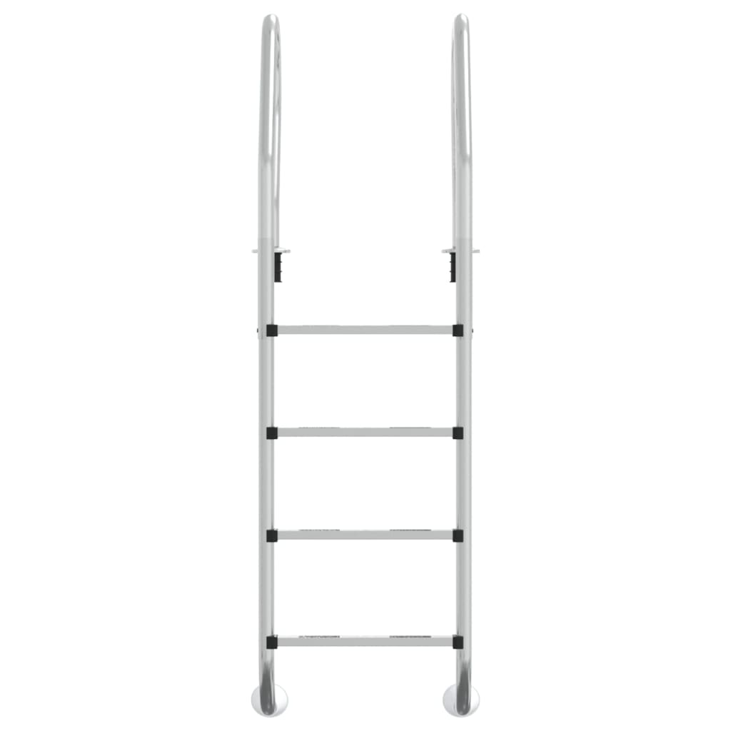Scala per Piscina 54x38x184,5 cm Acciaio Inox 304