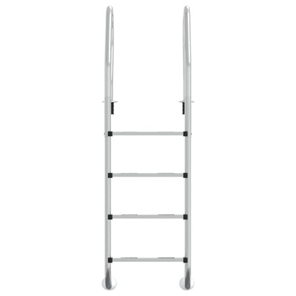 Scala per Piscina 54x38x184,5 cm Acciaio Inox 304