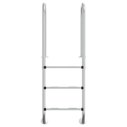 Scala per Piscina 54x38x158 cm Acciaio Inox 304 | homemem39