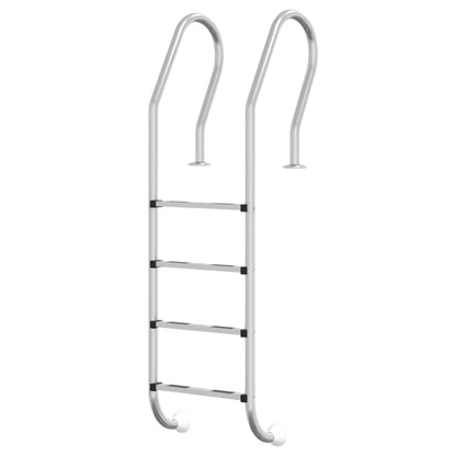Scala per Piscina 54x38x184,5 cm Acciaio Inox 304 | homemem39