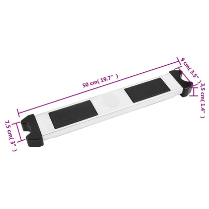 Gradino per Piscina 50x9x3,5 cm Acciaio Inox 304 | homemem39