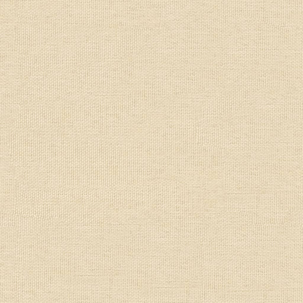 Poltrona Relax con Poggiapiedi Crema in Tessuto - homemem39