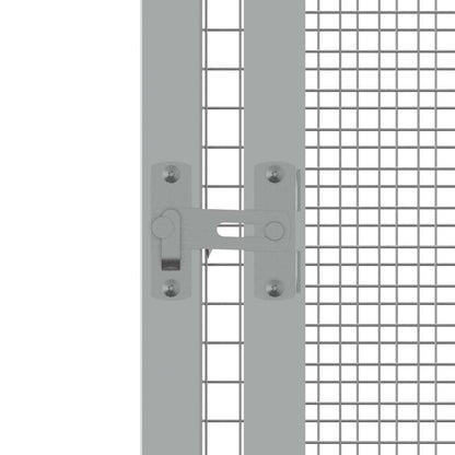Gabbia per Uccelli Antracite 111x107x211,5 cm Acciaio Zincato | homemem39