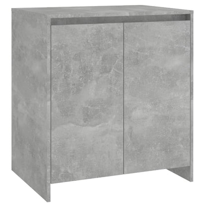 Credenze 3 pz Grigio Cemento in Legno Multistrato