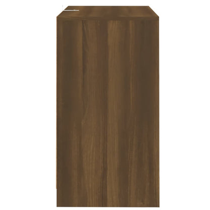 Credenze 2 pz Rovere Marrone 70x41x75 cm in Legno Multistrato - homemem39