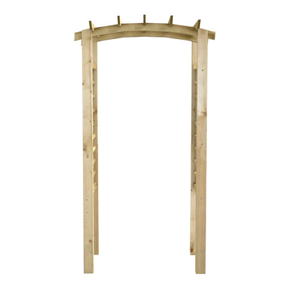 Arco a Traliccio 110x60x210 cm in Pino Massello Impregnato | homemem39