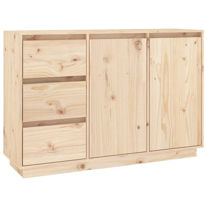 Credenza 111x34x75 cm in Legno Massello di Pino - homemem39