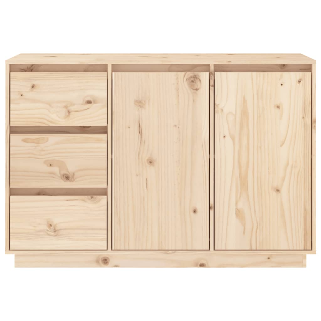 Credenza 111x34x75 cm in Legno Massello di Pino - homemem39