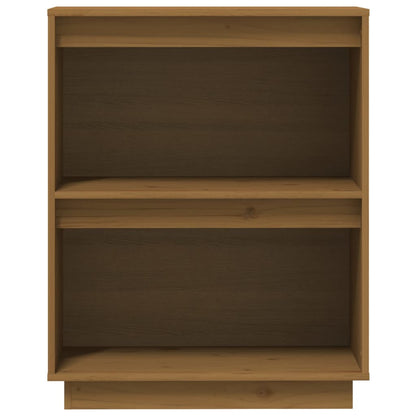 Mobile Consolle Ambrato 60x34x75 cm in Legno Massello di Pino - homemem39