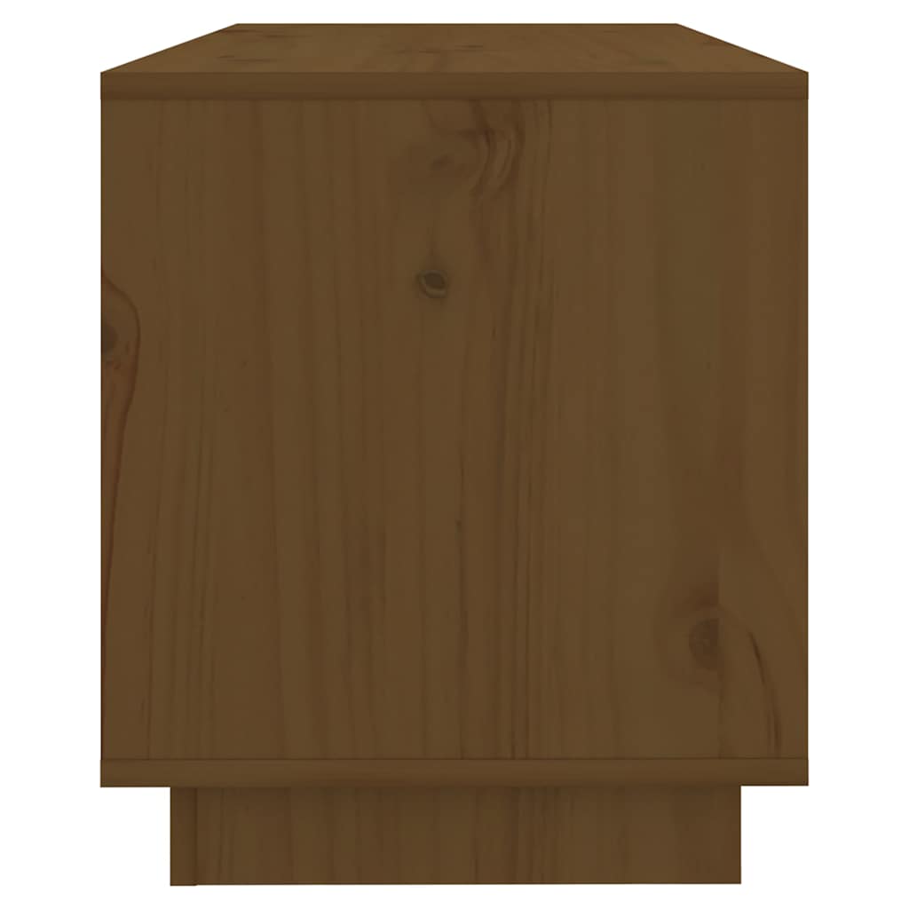 Mobile TV ambra 74x34x40 cm in Legno Massello di Pino