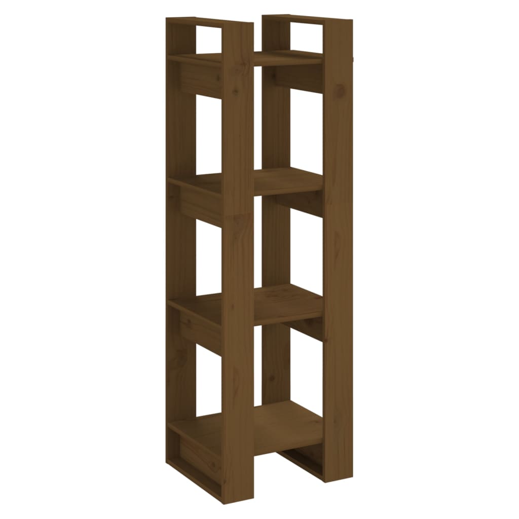 Libreria/Divisorio ambra 41x35x125 cm in Legno Massello | homemem39