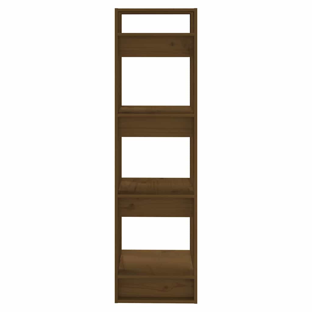 Libreria/Divisorio ambra 41x35x125 cm in Legno Massello