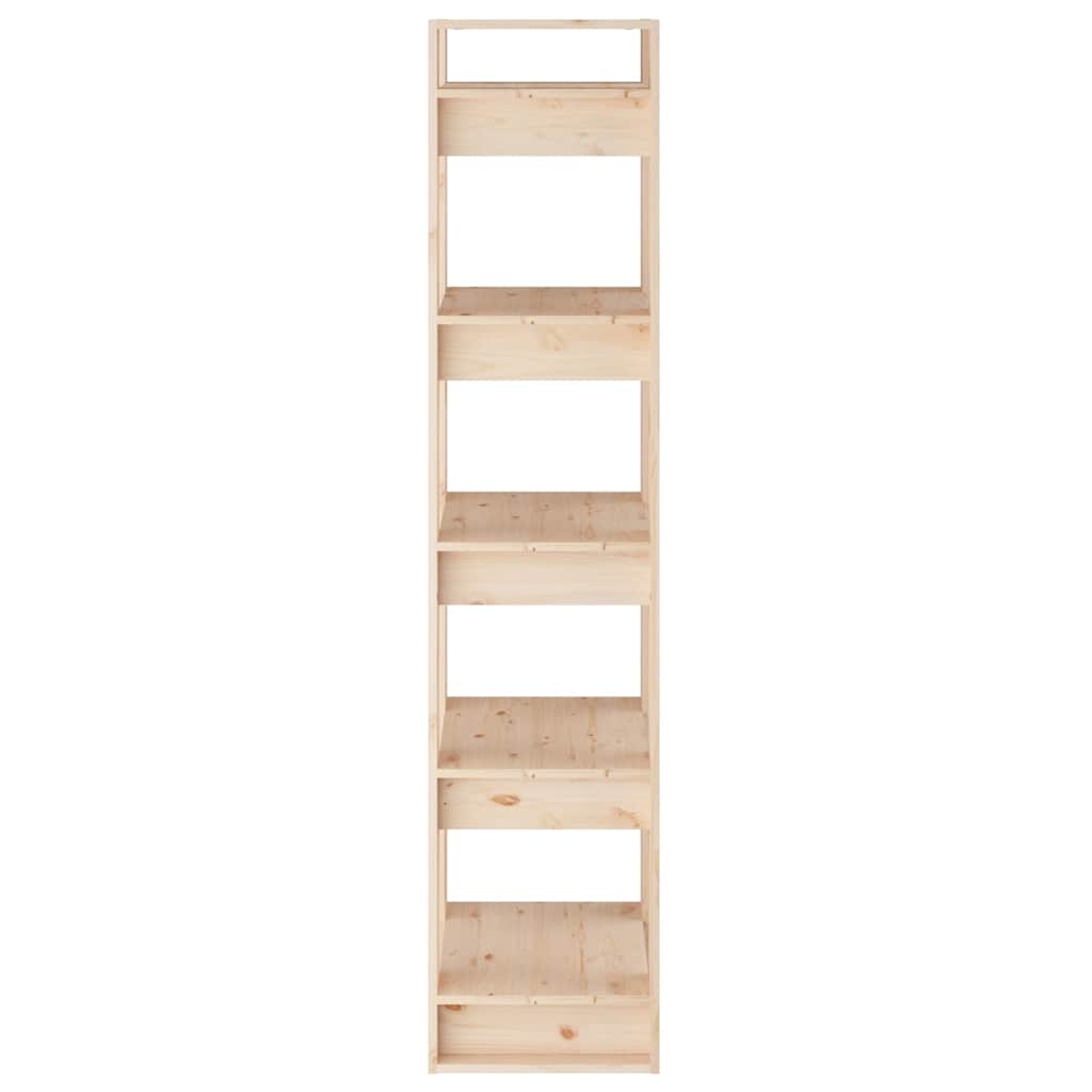Libreria/Divisorio 41x35x160 cm in Legno Massello di Pino