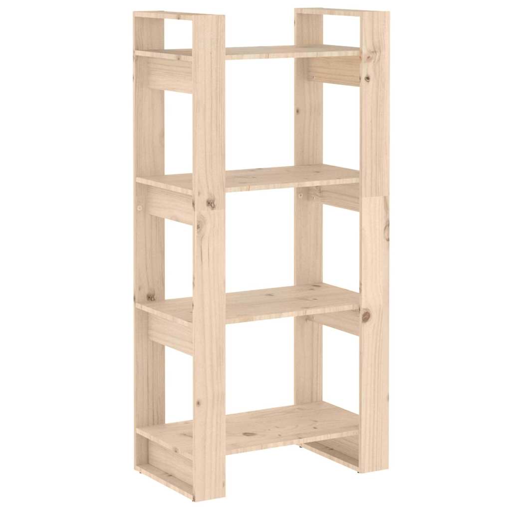 Libreria/Divisorio 60x35x125 cm in Legno Massello di Pino