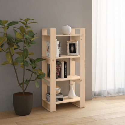 Libreria/Divisorio 60x35x125 cm in Legno Massello di Pino | homemem39