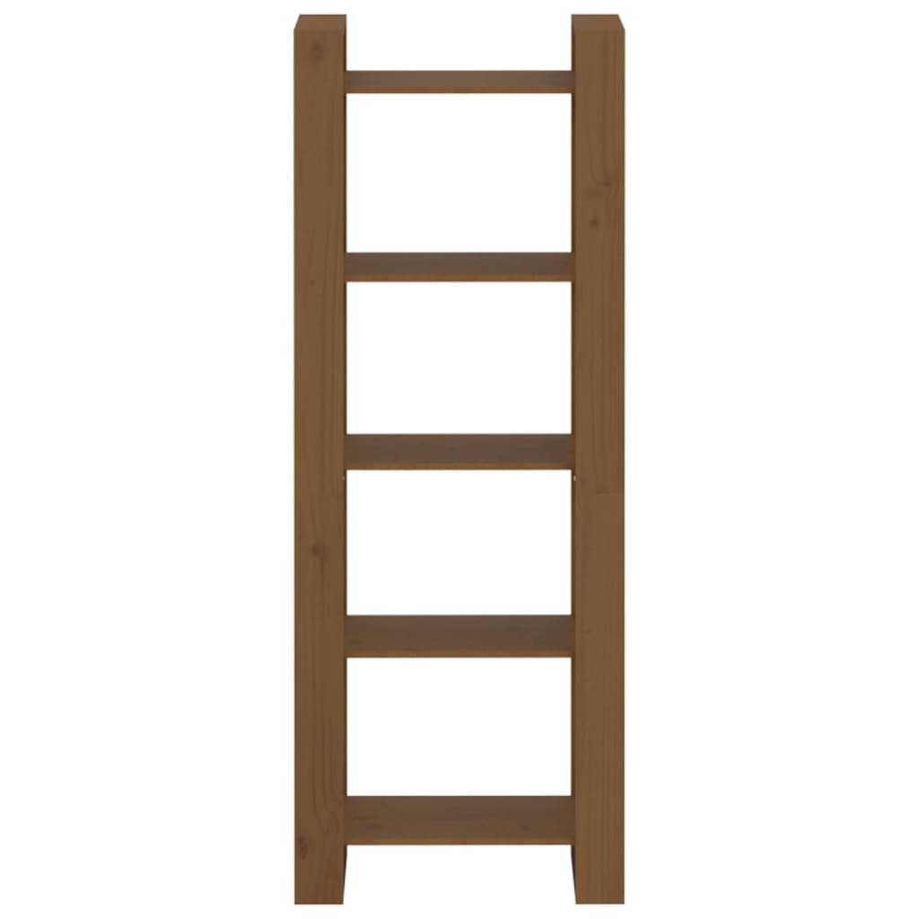 Libreria/Divisorio Marrone ambra 60x35x160 cm Legno Massello | homemem39