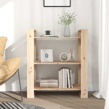 Libreria/Divisorio 80x35x91 cm Legno Massello di Pino | homemem39