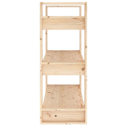 Libreria/Divisorio 80x35x91 cm Legno Massello di Pino