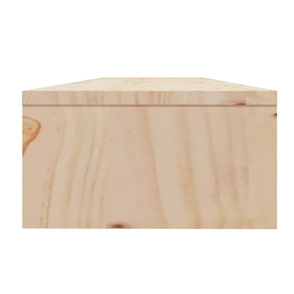 Supporto per Monitor 100x24x13 cm in Legno Massello di Pino - homemem39