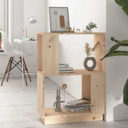 Libreria/Divisorio 51x25x70 cm in Legno Massello di Pino