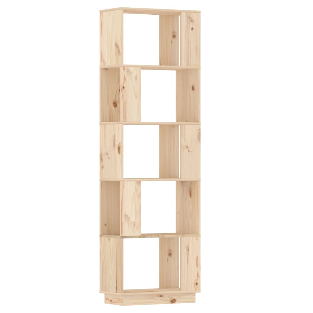 Libreria/Divisorio 51x25x163,5 cm Legno Massello di Pino | homemem39