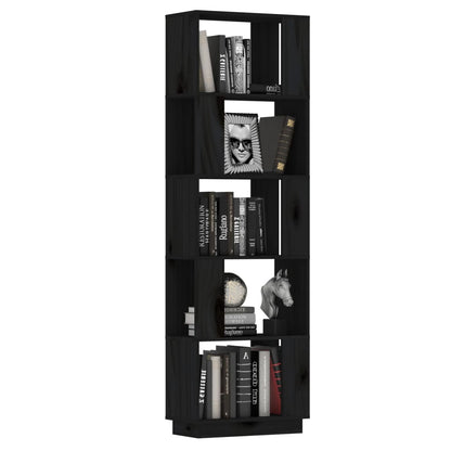 Libreria/Divisorio Bianco 51x25x163,5 cm Legno Massello - homemem39