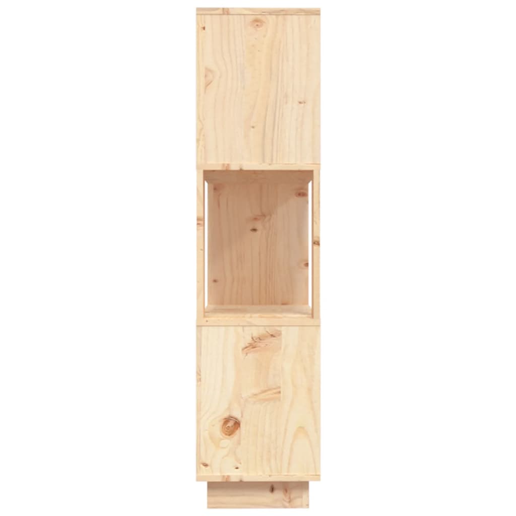 Libreria/Divisorio 80x25x101 cm in Legno Massello di Pino | homemem39
