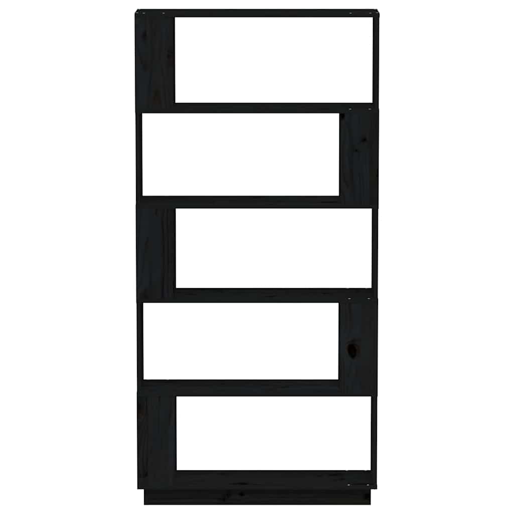 Libreria/Divisorio Bianco 80x25x163,5 cm Legno Massello | homemem39