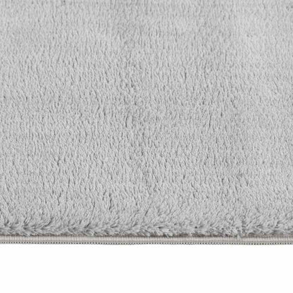 Tappeto Soffice a Pelo Corto 160x230 cm Antiscivolo Grigio | homemem39
