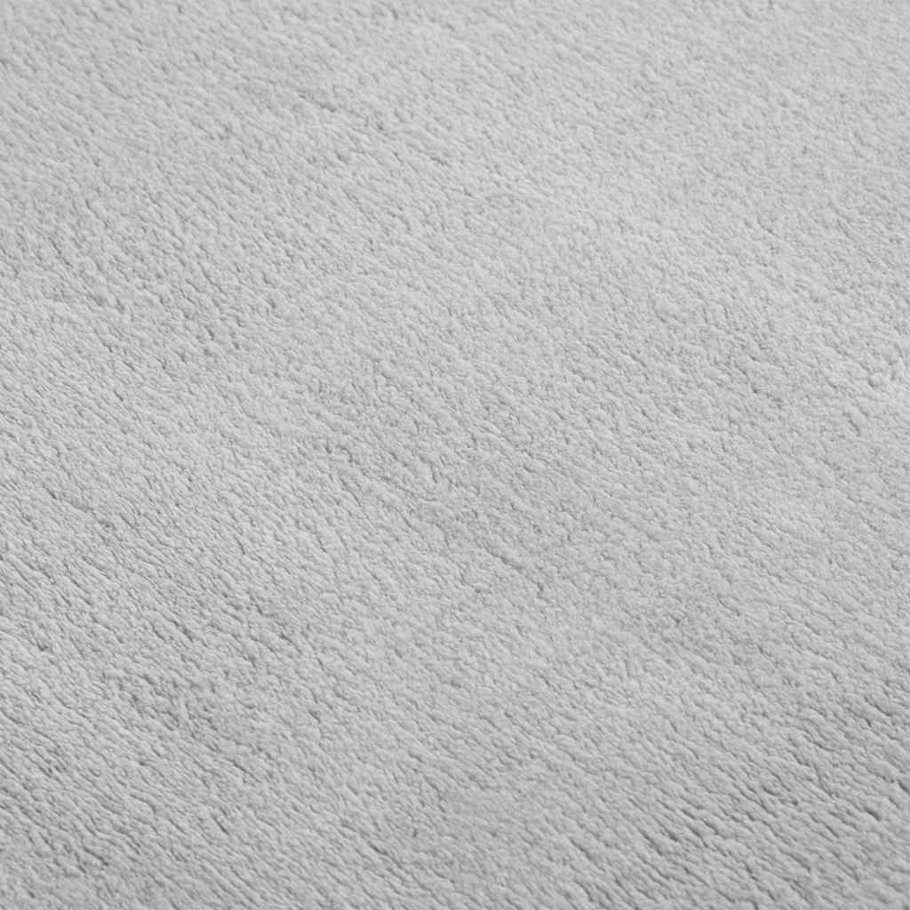 Tappeto Soffice a Pelo Corto 160x230 cm Antiscivolo Grigio | homemem39