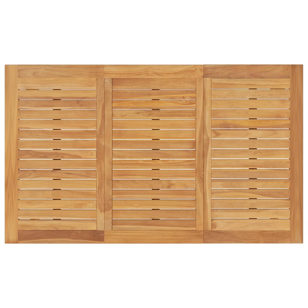 Tavolo Batavia 150x90x75 cm Legno Massello di Teak - homemem39